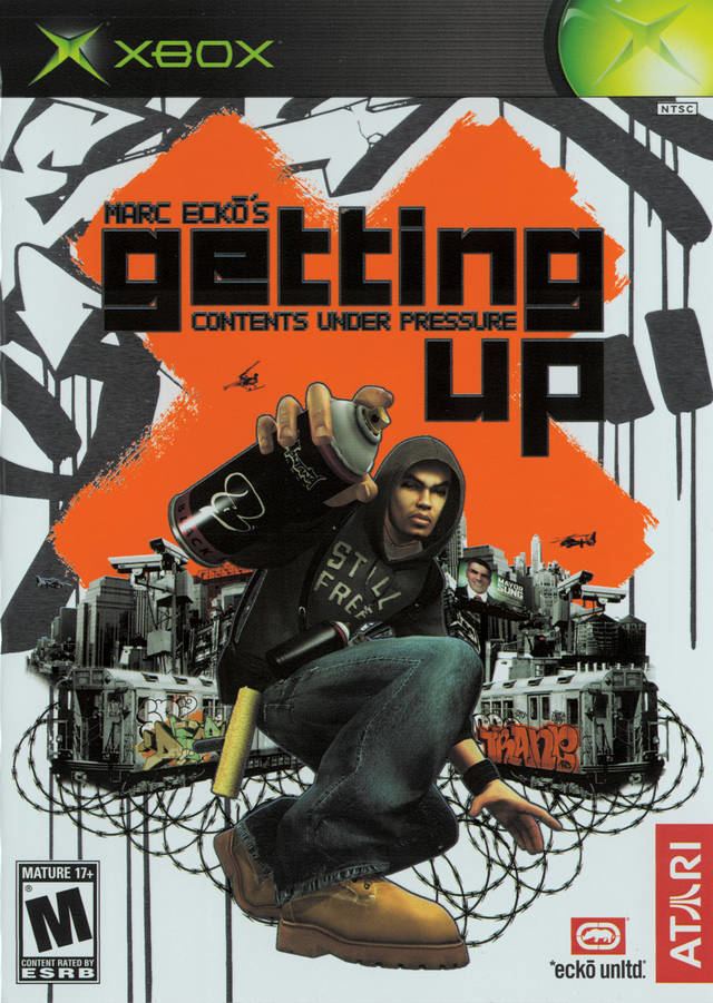 Marc Eckō's Getting Up: Contents Under Pressure Marc Ecko39s Getting Up Contents Under Pressure Box Shot for Xbox