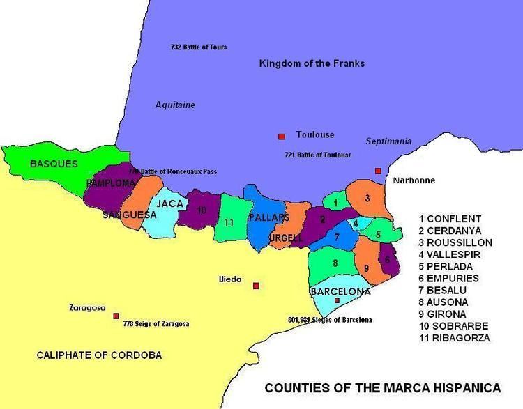 Marca Hispanica FileCounties of Marca Hispania IIIjpg Wikimedia Commons