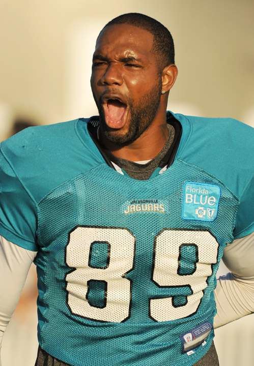 Marcedes Lewis Training camp kindles fire in Jaguars39 Marcedes Lewis