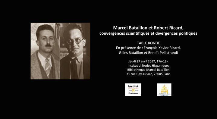 Marcel Bataillon Marcel Bataillon et Robert Ricard at 31 Rue GayLussac 75005 Paris