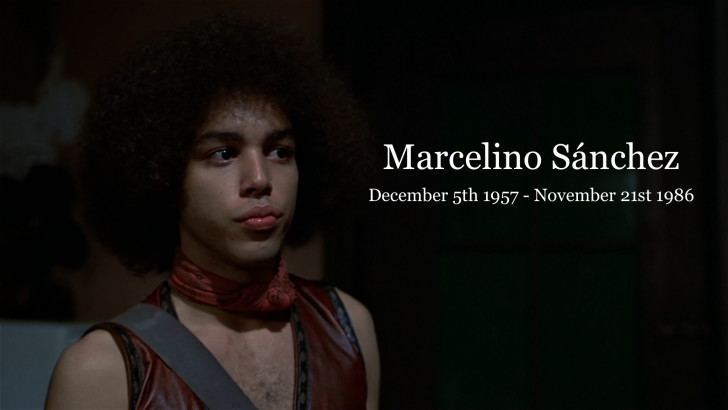 Marcelino Sánchez Marcelino Snchez Tribute The Warriors Movie Site
