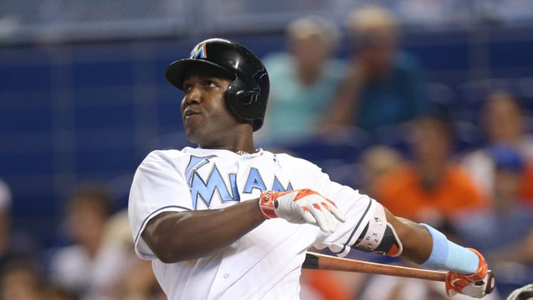MLBPA on X: Marcell Ozuna turned pro out of his native Dominican Republic  at 17 and debuted with Miami in 2013. He has 207 career homers as an OF  with the @Marlins, @