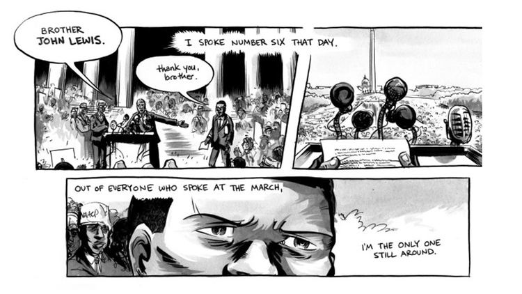 March (comics) The Civil Rights Legend Who39s Inspiring a New Generation With Comic