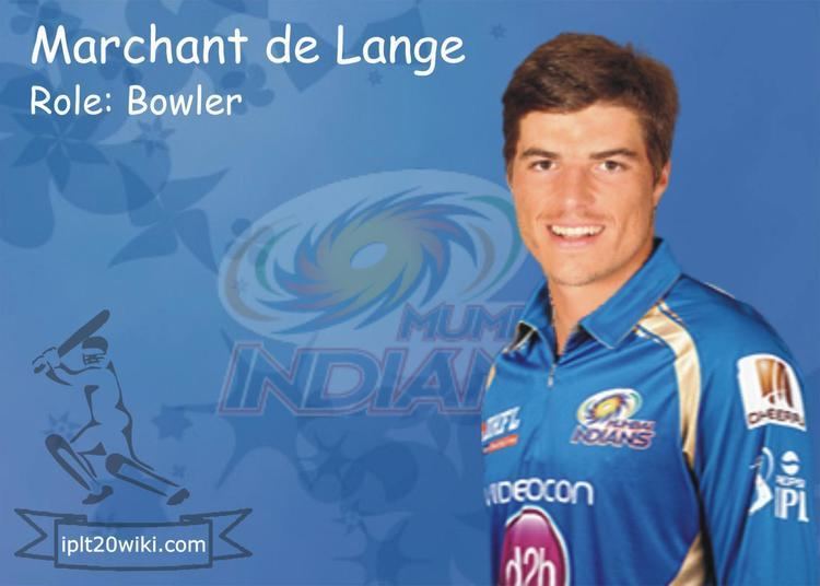 Marchant de Lange Marchant de Lange Mumbai Indians MI IPL 2015 Player