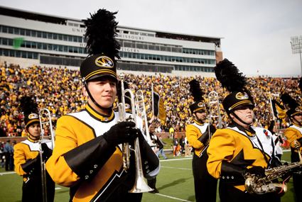 Marching Mizzou MIZZOU Magazine Music the tie that binds