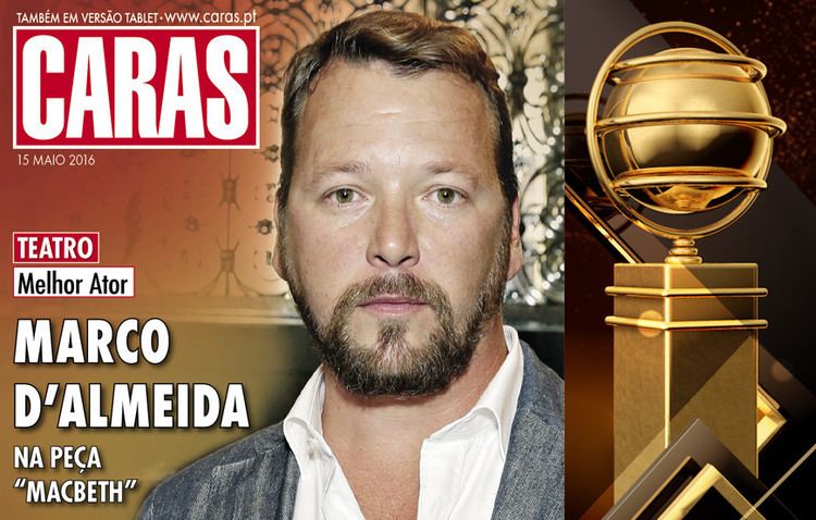 Marco d'Almeida Marco d39Almeida ganha Globo de Ouro de Melhor Ator de Teatro Caras