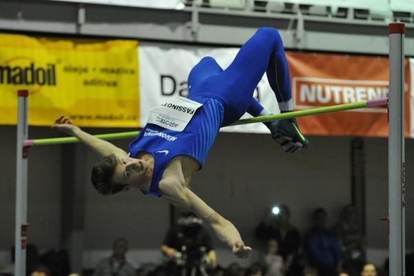 Marco Fassinotti Fassinotti and Trost set high jump world leads in