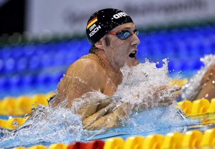 Marco Koch Marco Koch Bests 200 Breast Competition at 2015 Worlds
