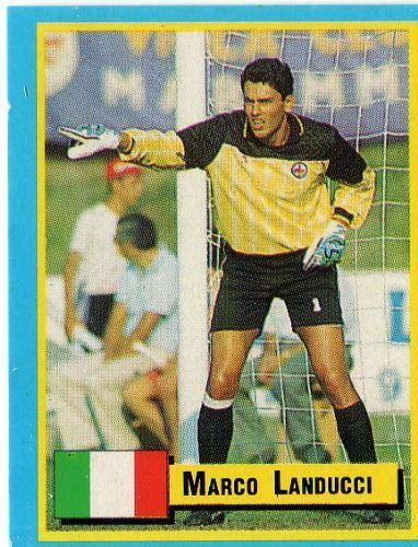 Marco Landucci FIORENTINA Marco Landucci TOP Micro Card Italian League 1989