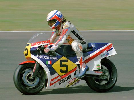 Marco Lucchinelli 1983 British Grand Prix gallery Silverstone
