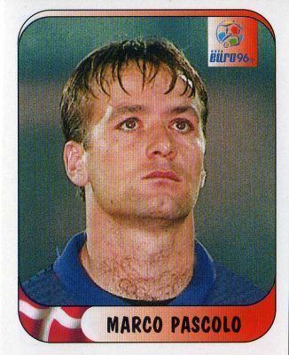 Marco Pascolo SWITZERLAND Marco Pascolo 35 MERLIN UEFA Euro 96 England Football