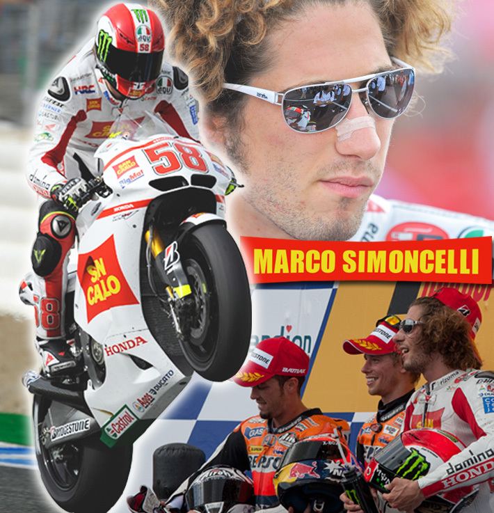 Marco Simoncelli Marco Simoncelli Motorcycle Racer Magazine
