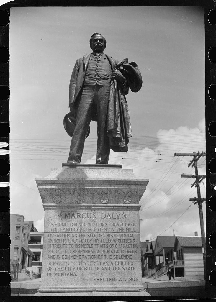 Marcus Daly ButteAnaconda National Historic Landmark District Marcus Daly Statue
