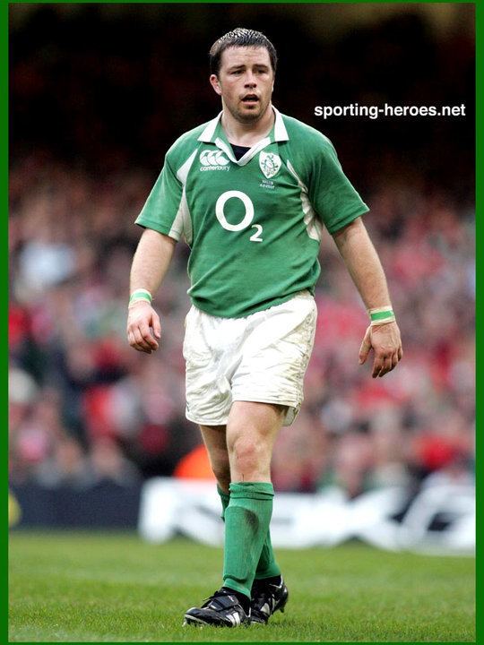 Marcus Horan Marcus HORAN Irish International Rugby Caps Ireland Rugby