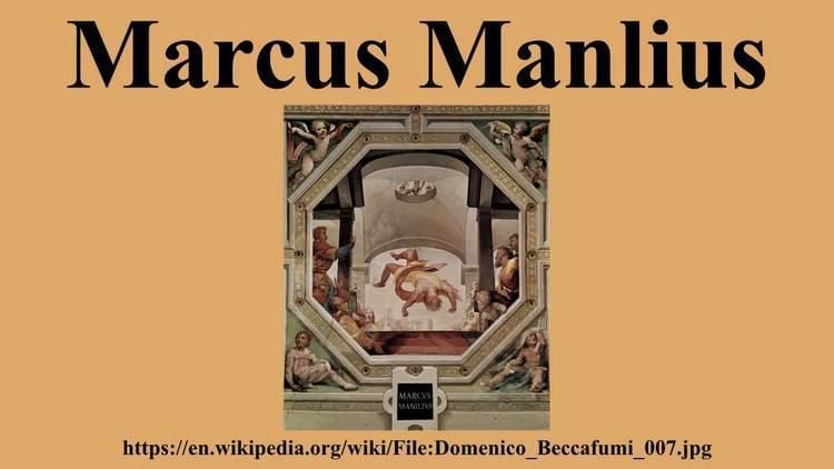 Marcus Manlius Capitolinus Marcus Manlius YouTube