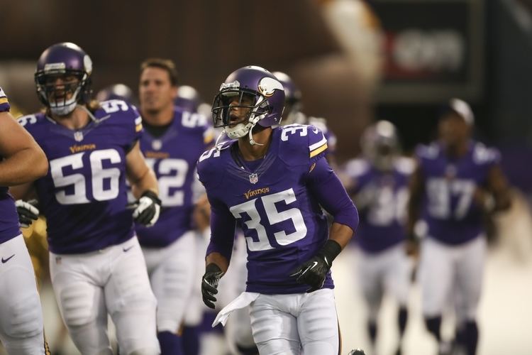 Minnesota Vikings - Cornerback Marcus Sherels grew up in Rochester MN and  went to the University of Minnesota. #HometownBoy #GetToKnowThem  #VikingsInUK