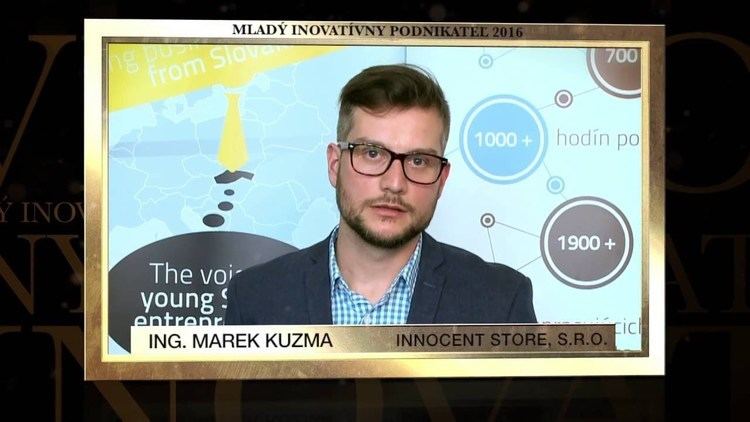 Marek Kuzma Mlad inovatvny podnikate 2016 Marek Kuzma Innocent Store