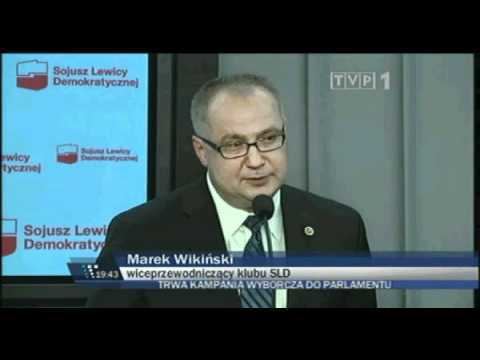 Marek Wikiński Marek Wikiski wiceprzewodniczcy SLD o Robercie Biedroniuavi