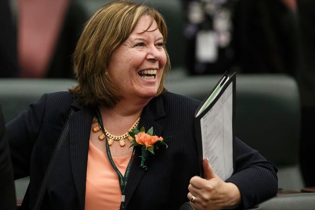 Marg McCuaig-Boyd NDP Minister McCuaigBoyd says she never meant to say what she said