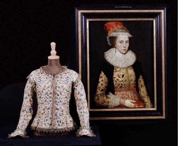 Margaret Layton's embroidered jacket