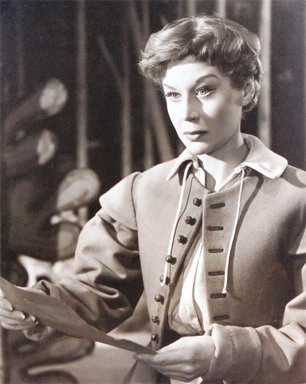 Margaret Leighton Margaret Leighton as Rosalind on stage at Stratford 1952