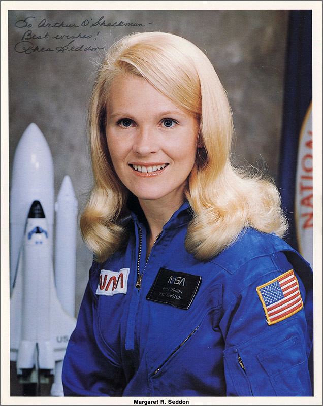 Margaret Rhea Seddon Item Detail Astronaut Margaret Rhea Seddon Signed