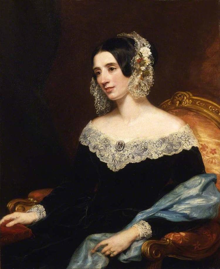 Margaret Sarah Carpenter Henrietta Baillie d1856 by Margaret Sarah Carpenter Portrait