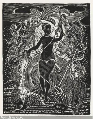 Margaret Taylor-Burroughs WEB Du Bois sold by Swann Galleries New York on