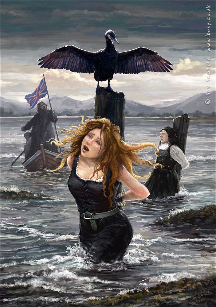 Margaret Wilson (Scottish martyr) Sav Scatola Illustrator Artist The Wigtown Martyrs