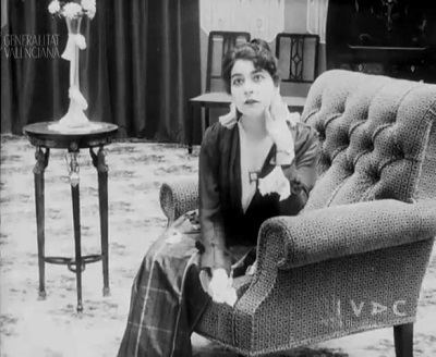 Margarita Xirgu Xirgu on film Alma Torturada Tortured Soul ES 1916 Silents