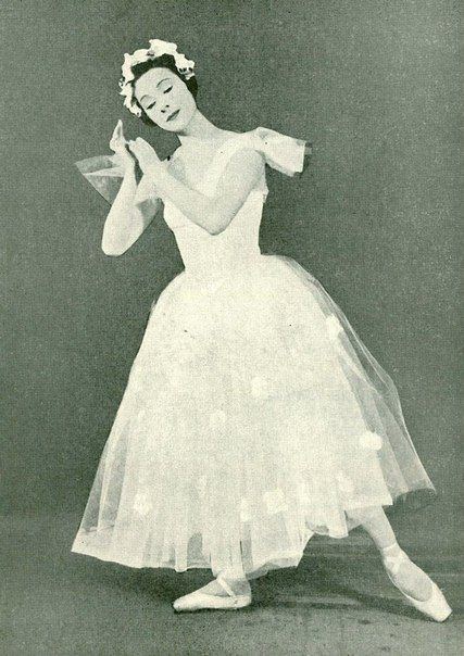 Margot Lander swanmaidens vintagedg Margot Lander ballet LA SYLPHIDE horA