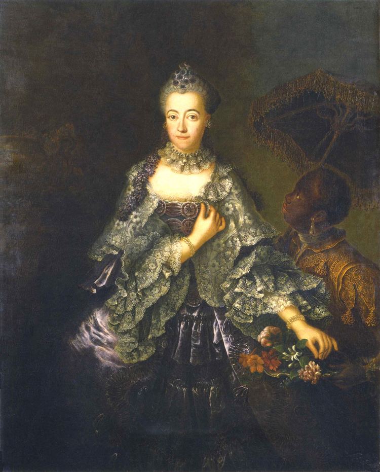 Margravine Elisabeth Louise of Brandenburg-Schwedt 1756 Margravine Elisabeth Louise of BrandenburgSchwedt by Anna