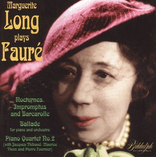 Marguerite Long Marguerite Long Plays Faur Marguerite Long Songs Reviews