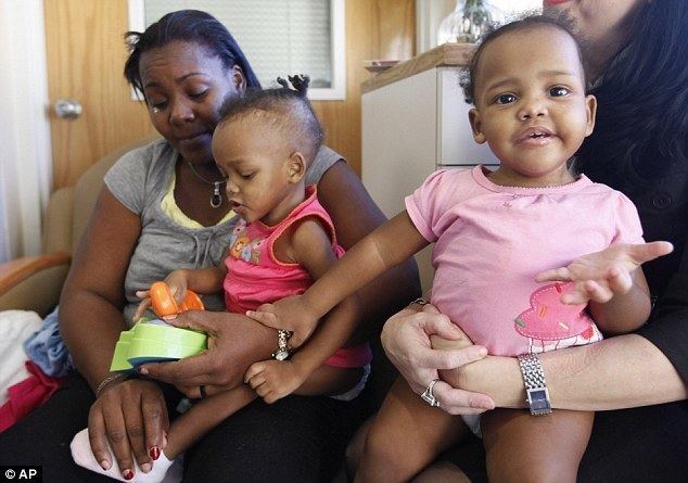 Maria and Teresa Tapia Conjoined twins Maria and Teresa Tapia head home for Christmas after