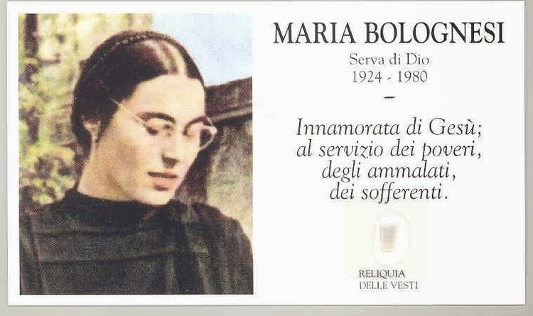 Maria Bolognesi ChoosingHim Blessed Maria Bolognesi Mystic amp Layperson