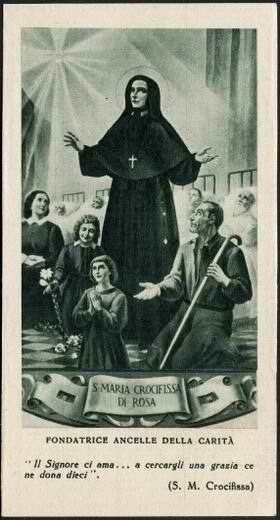 Maria Crocifissa di Rosa ICONOGRAPHIE CHRTIENNE Sainte MARIECRUCIFIE DI ROSA MARIA