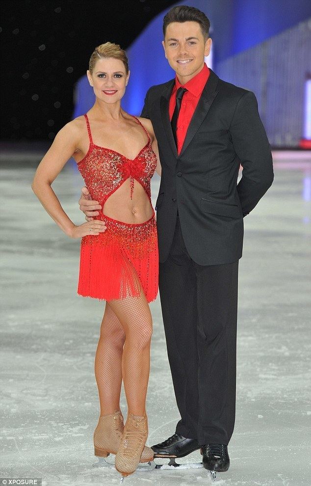 Maria Filippov Ray Quinn takes to the rink with Maria Filippov as he
