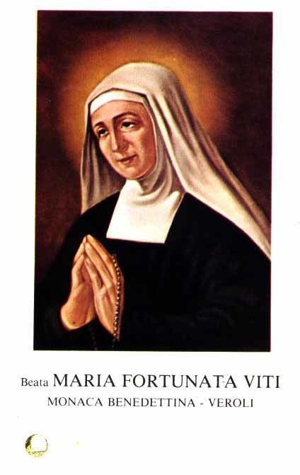 Maria Fortunata Viti BEATA FORTUNATA VITI Maria Regina delluniverso Biscobreak