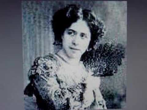 Maria Galvany coloratura MARIA GALVANY Valse Gounods MIREILLE 1906 GT YouTube