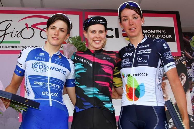 Maria Giulia Confalonieri 3 podium spots for Maria Giulia Confalonieri in the Giro WWT