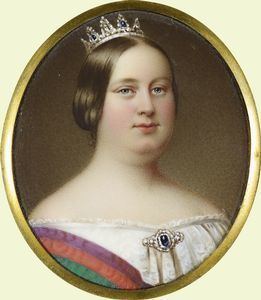 Maria II of Portugal 182628 and 183253 Queen Maria II da Gloria of Portugal and the
