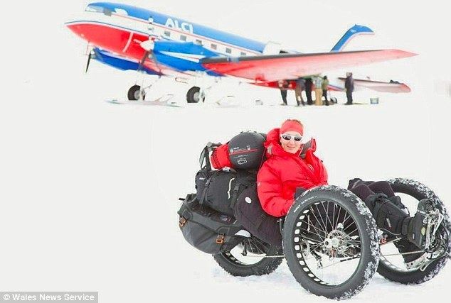 Maria Leijerstam British female adventurer becomes the first person ever to