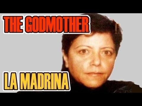 Mugshot of Maria Licciardi with a caption saying "The Godmother La Madrina"