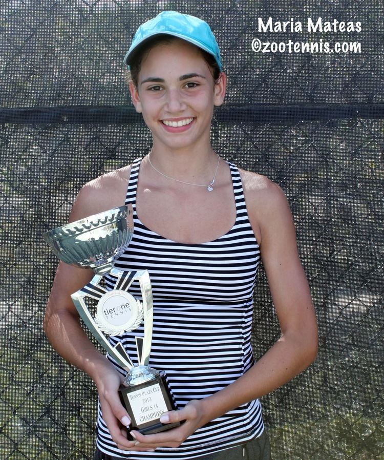 Maria Mateas ZooTennis Top Seeds Langmo Kirkov and Mateas Earn Tennis Plaza Cup