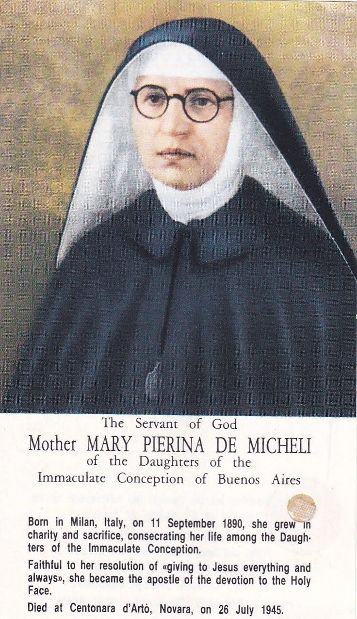 Maria Pierina Mystics of the Church Maria Pierina de Micheli amp The Holy