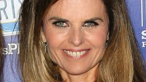 Maria Shriver Maria Shriver and Son Are Rolling in Pizza Dough ABC News