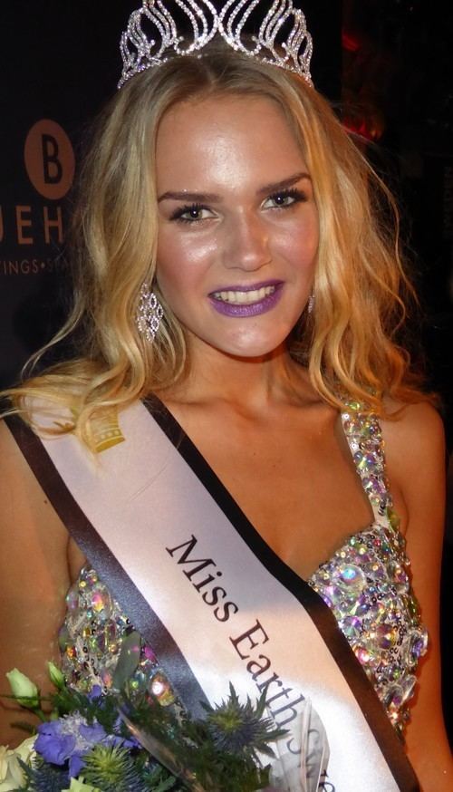 Maria Taipaleenmäki Maria Taipaleenmki is Miss Earth Sweden 2015