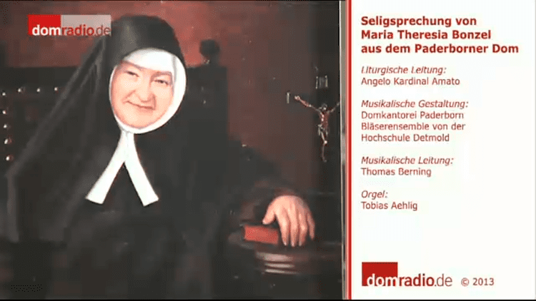 Maria Theresia Bonzel From CPA to the Convent November 2013