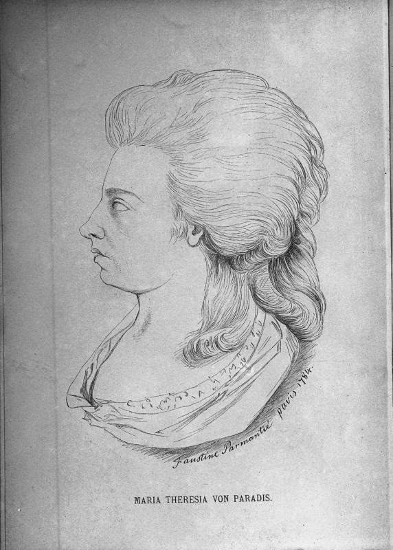 Maria Theresia von Paradis Maria Theresia von Paradis History And Other Thoughts