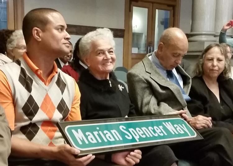 Marian Spencer Street Renamed In Honor Of Civil Rights Leader Marian Spencer WVXU